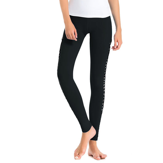 Pantalones Yoga Transpirables con Diseño Calado para Mujer - Image 7