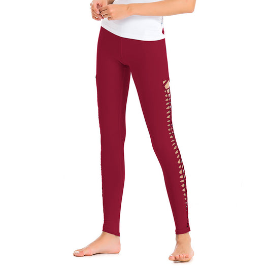 Pantalones Yoga Transpirables con Diseño Calado para Mujer - Image 5