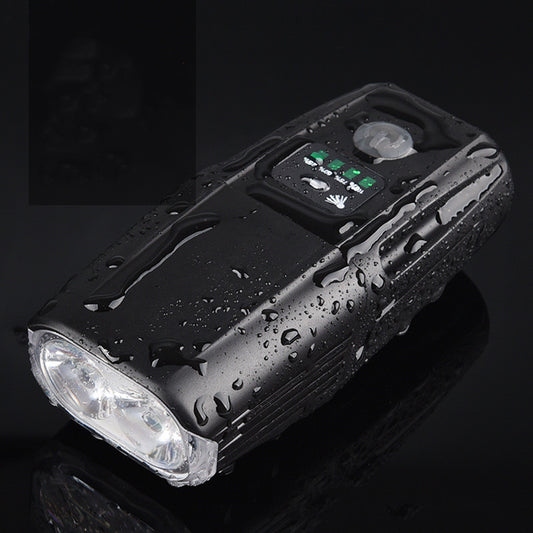 Kit de Luces LED de Inducción para Bicicleta - Faro y Calavera