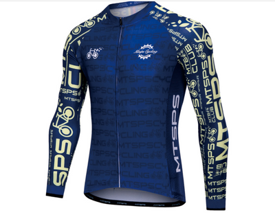 Jersey de Ciclismo Manga Larga con Estampado - Transpirable y Secado Rápido - Image 5