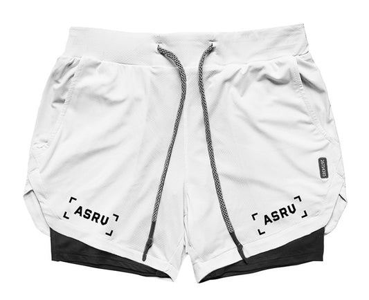 Pantalones de Entrenamiento Tres Cuartos de Secado Rápido con Doble Capa - Image 2