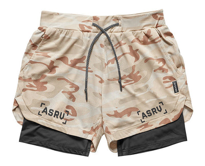 Pantalones de Entrenamiento Tres Cuartos de Secado Rápido con Doble Capa - Image 6