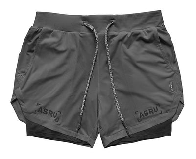 Pantalones de Entrenamiento Tres Cuartos de Secado Rápido con Doble Capa - Image 4