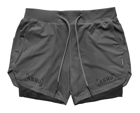 Pantalones de Entrenamiento Tres Cuartos de Secado Rápido con Doble Capa - Image 4