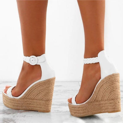Sandalias Cuña Cómodas Talla Grande para Mujer - Image 5