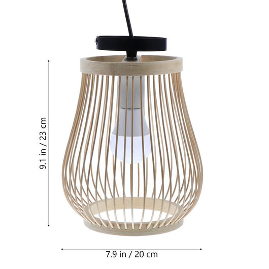 Lámpara Colgante Bambú Estilo Zen - Diseño Artesanal Japonés - Image 13