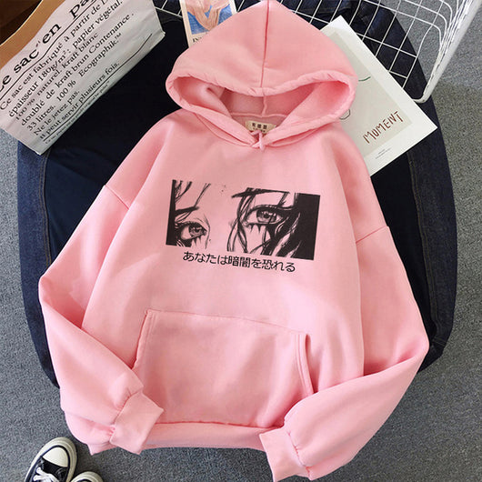 Sudadera Punk con Estampado de Horror Japonés - Diseño Casual y Divertido - Image 4