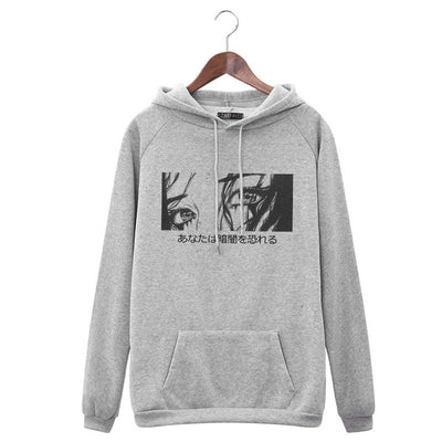 Sudadera Punk con Estampado de Horror Japonés - Diseño Casual y Divertido - Image 3