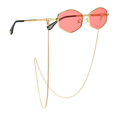 Gafas de Sol Retro Cadena Dorada Estilo Street Moderno - Image 11