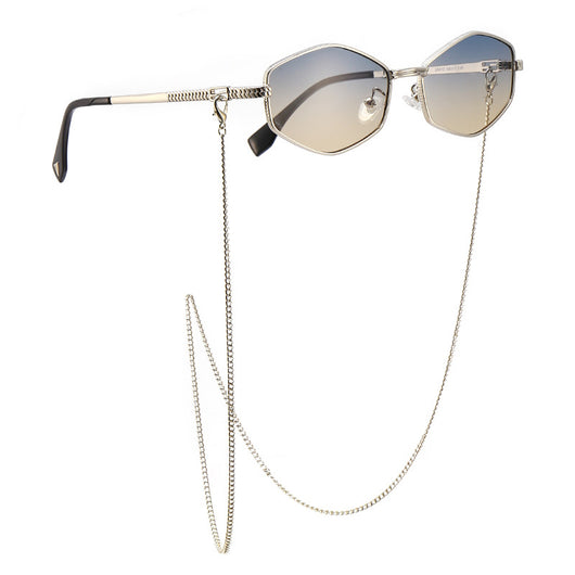 Gafas de Sol Retro Cadena Dorada Estilo Street Moderno