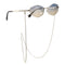 Gafas de Sol Retro Cadena Dorada Estilo Street Moderno