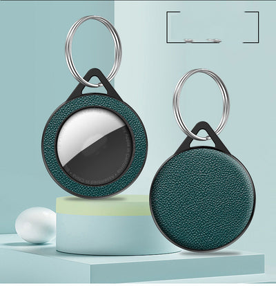 Funda Protectora de Cuero Premium para Apple AirTag