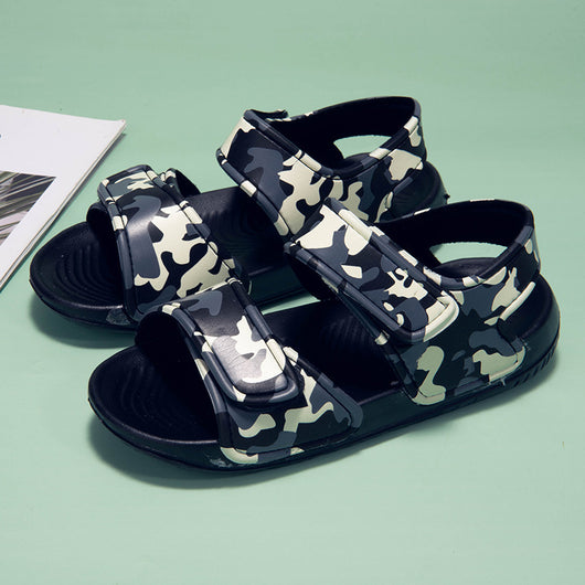 Sandalias Infantiles EVA Camuflaje con Velcro - Calzado Versátil para Niños y Niñas - Image 7