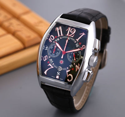 Reloj de Cuarzo para Hombre con 6 Agujas y Segundero en Movimiento - Image 17