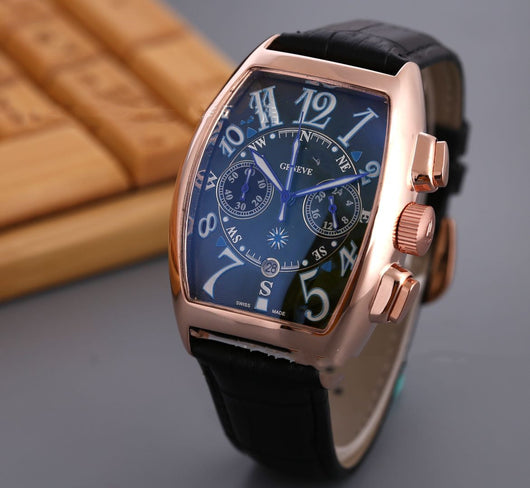 Reloj de Cuarzo para Hombre con 6 Agujas y Segundero en Movimiento - Image 2