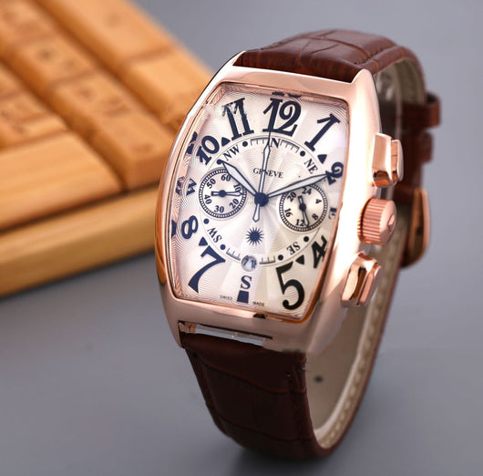 Reloj de Cuarzo para Hombre con 6 Agujas y Segundero en Movimiento - Image 6