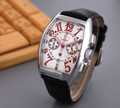 Reloj de Cuarzo para Hombre con 6 Agujas y Segundero en Movimiento - Image 11