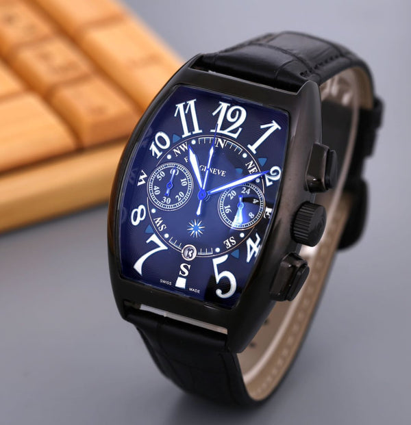 Reloj de Cuarzo para Hombre con 6 Agujas y Segundero en Movimiento - Image 10