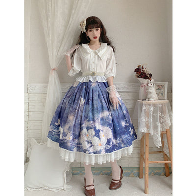 Falda Floral Yarnno con Diseño Onírico - Conjunto Elegante - Image 7
