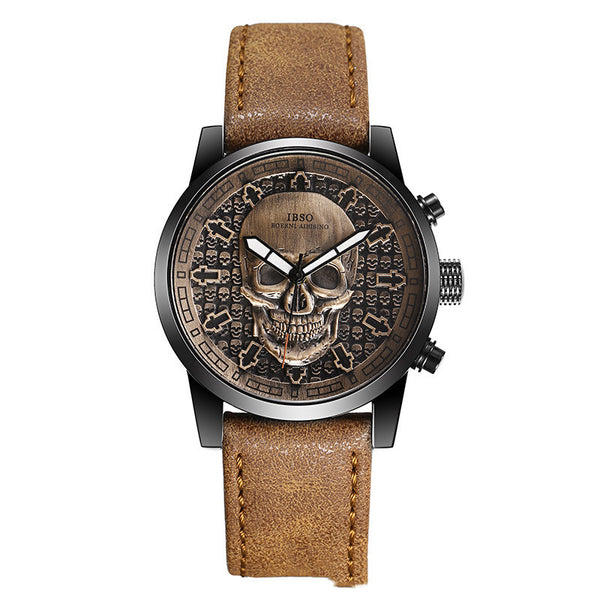 Reloj de Pulsera Hombre Movimiento Gótico Cuarzo