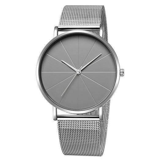 Reloj de Pareja Minimalista con Malla Negra - Diseño Europeo Unisex - Image 8
