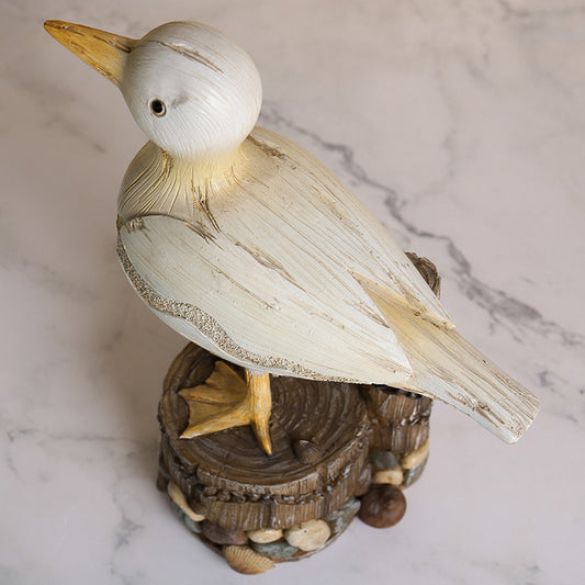 Estatua de Gaviota en Resina - Decoración Costera para Hogar y Oficina - Image 2