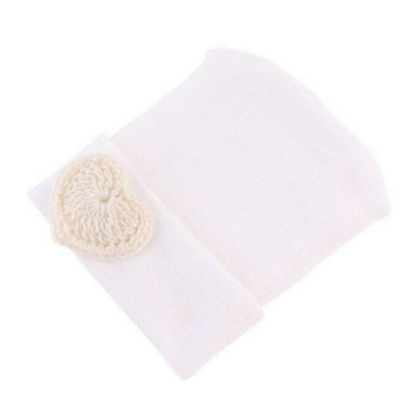 Gorro Tejido Transpirable con Protección para Bebé