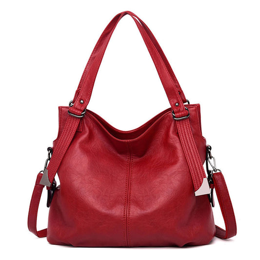 Bolso Vintage de Cuero Genuino para Mamá - Estilo Clásico y Funcional - Image 2