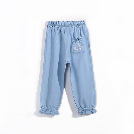 Pantalones Vaqueros Antiinsectos para Niñas con Pie Integrado - Image 8