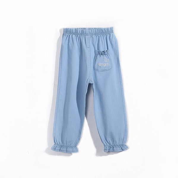 Pantalones Vaqueros Antiinsectos para Niñas con Pie Integrado - Image 4