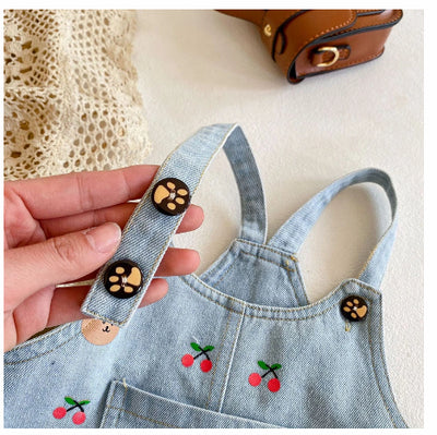 Falda Vaquera con Tirantes para Niñas - Diseño Adorable - Image 11