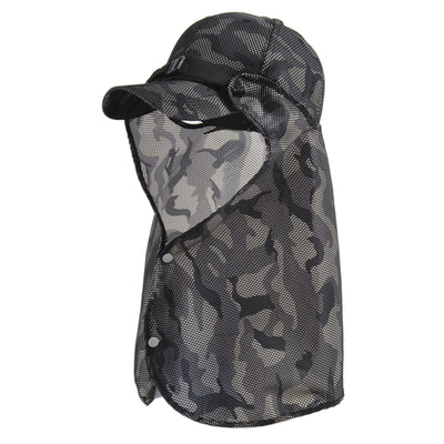 Gorro de Montaña con Protección Solar para Hombre - Ideal para Pesca y Actividades al Aire Libre