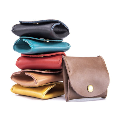Monedero Retro de Cuero con Bolsillo para Auriculares - Image 8
