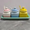 Frasco de Condimentos con Cuchara Medidora - Organizador de Especias Cocina