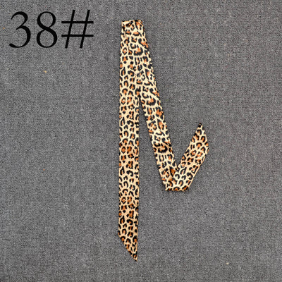 Pañuelo de Seda Largo con Lazo Decorativo Envuelto en la Asa - Image 38