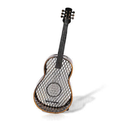 Soporte Decorativo para Botellas de Vino en Forma de Guitarra - Artesanía Metal - Image 8