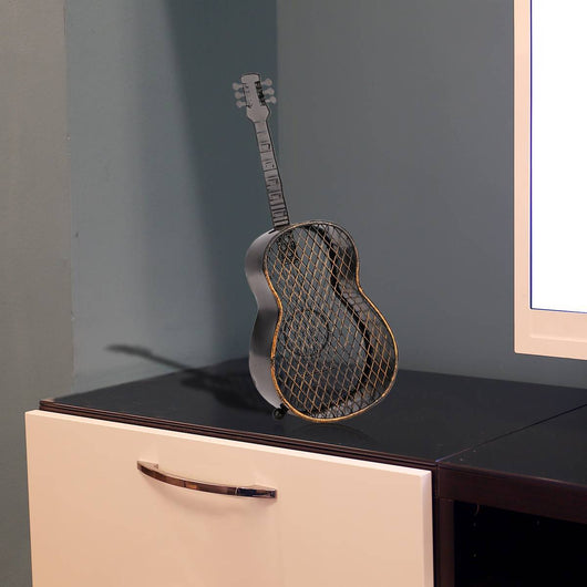 Soporte Decorativo para Botellas de Vino en Forma de Guitarra - Artesanía Metal - Image 5