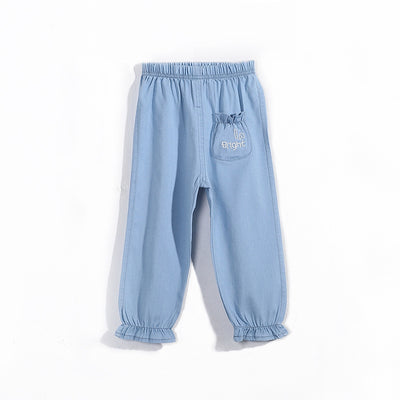Pantalones Vaqueros Antiinsectos para Niñas con Pie Integrado - Image 5