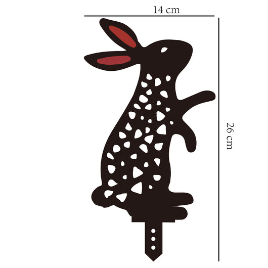 Decoración Navideña Santa Claus Acrílico Hueco para Jardín - Image 19