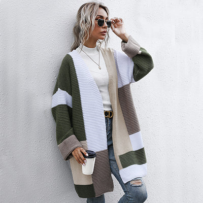 Cardigan Tejido Grueso Otoño Invierno para Mujer - Abrigo Elegante Aroma Delicado