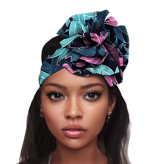 Pañuelo Estampado Africano en Algodón Batik - Flor Tradicional - Image 21