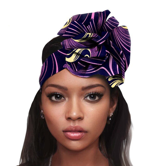 Pañuelo Estampado Africano en Algodón Batik - Flor Tradicional - Image 23