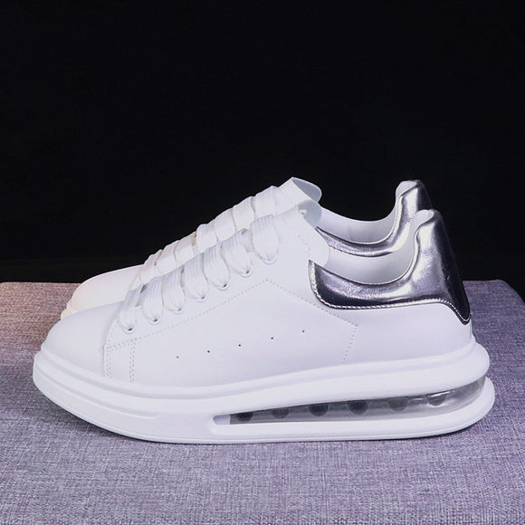 Tenis Blancos Modernos con Cámara de Aire - Estilo y Comodidad