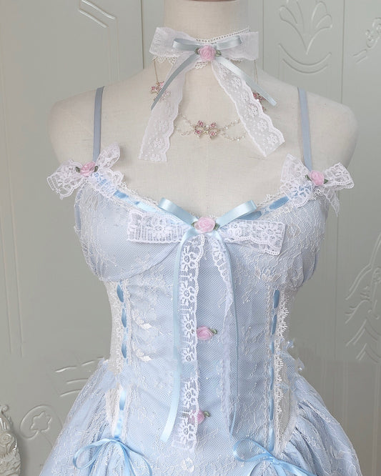 Vestido Hueco Sexy de Encaje con Tirantes - Falda Verano Girly - Image 2