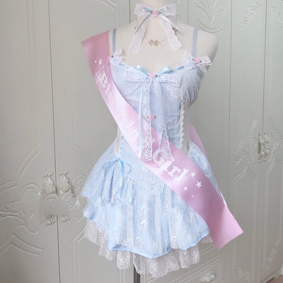 Vestido Hueco Sexy de Encaje con Tirantes - Falda Verano Girly - Image 3