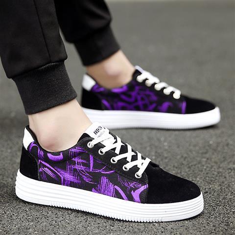 Tênis Esportivo Lona para Adolescentes – Estilo Trendy para Meninos 12+