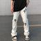 Pantalones Holgados Casuales Estilo Urbano Europeo