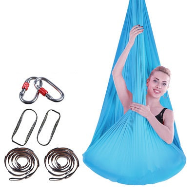 Hamaca Aérea Elástica para Yoga y Ejercicio en Casa - Image 5