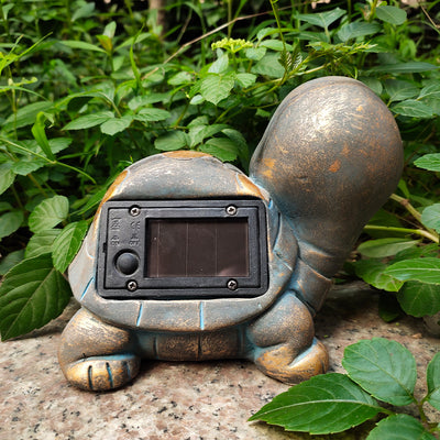 Luz Solar Decorativa Jardín - Figuras LED Búho, Tortuga y Caracol - Image 8