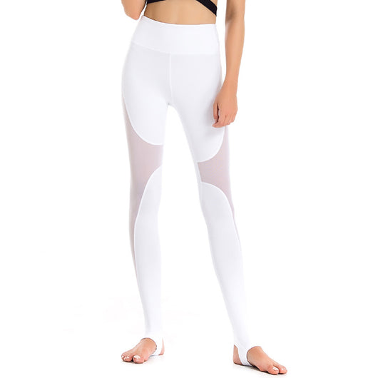 Pantalones Yoga con Detalles de Malla Elásticos y Ajustados - Image 16